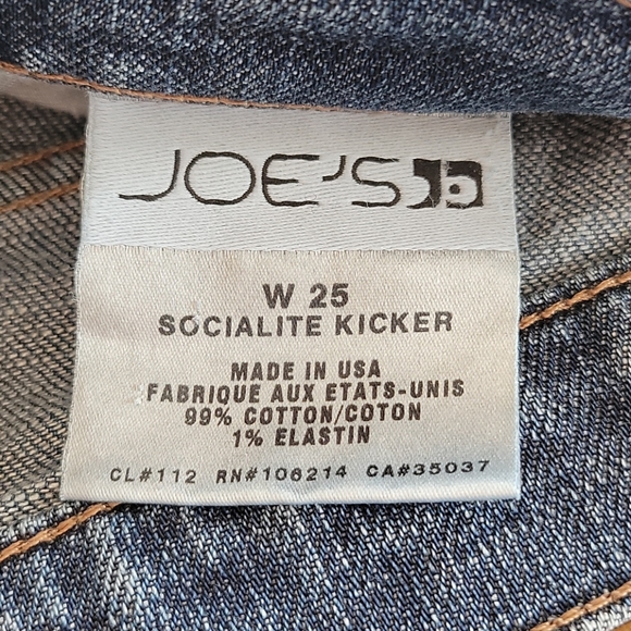 JOE'S SOCIALITE KICKER CAPRIS - Picture 6 of 12